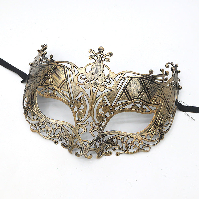 Halloween Ball Party Vintage Prince Flat Head Mask