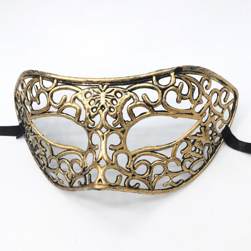 Halloween Ball Party Vintage Prince Flat Head Mask