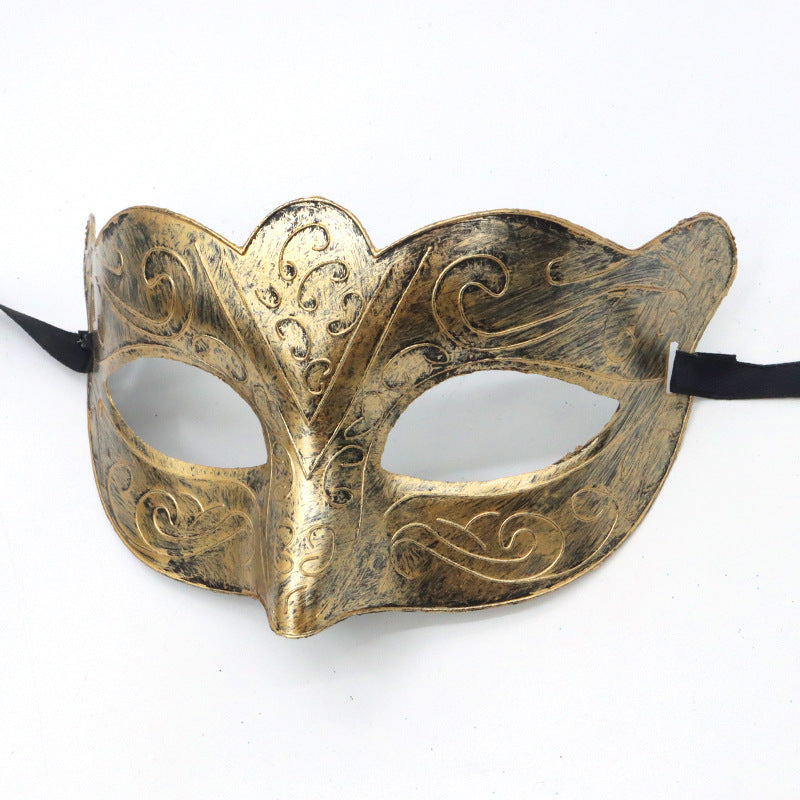 Halloween Ball Party Vintage Prince Flat Head Mask